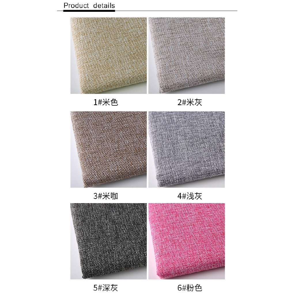 1 Mét Vải Polyester Slub Bọc Sofa và Trang Trí Nhà - TJ0247