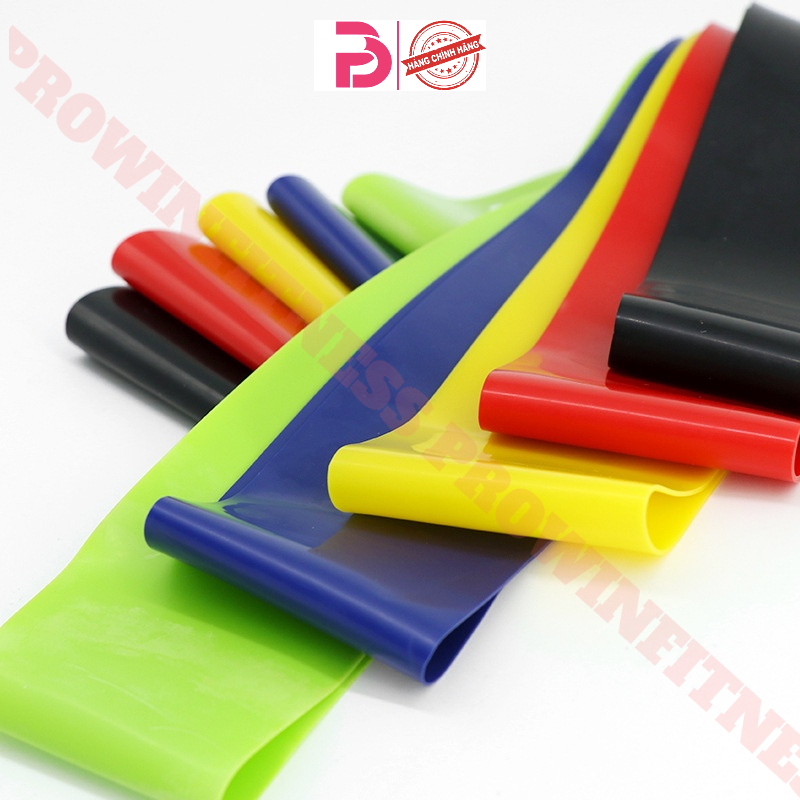 Ảnh Dây tập mông tập gym miniband 5 cấp độ Prowin fitness dây cao su đàn hồi 2