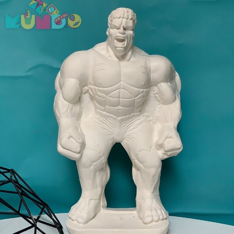 Tượng tô màu cao cấp chọn mẫu SIZE XXL, mô hình HULK, tượng thạch ...