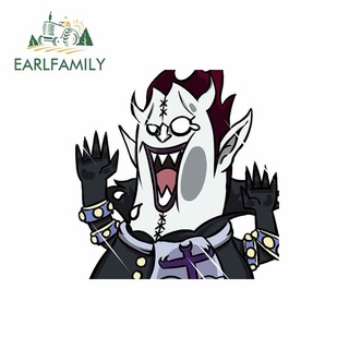 EARLFAMILY 13cm Anime Xe Dán Cho One Piece Hitting Kính Vinyl Decal Chống Thấm Nước JDM VAN Cửa Sổ Máy Tính Ô Tô Bọc