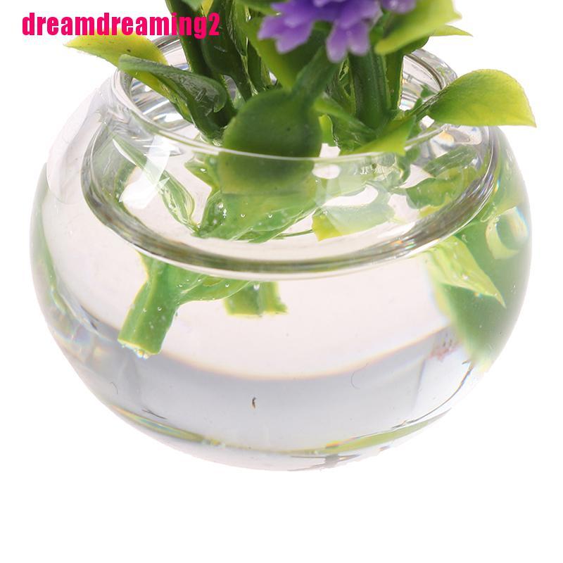 Chậu cây mini trang trí nhà búp bê tỉ lệ 1:1