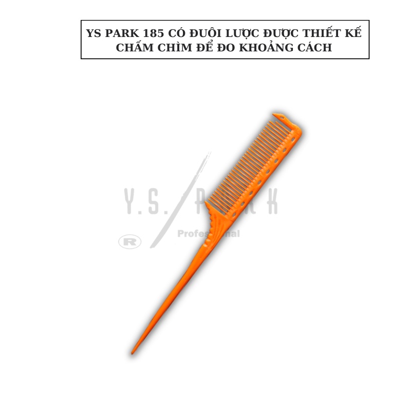 Ảnh Lược uốn nhuộm chuyên nghiệp YS PARK YS-185 chịu nhiệt - Hàng chính hãng Made in Japan 1
