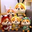Gấu bông sóc shiba cosplay siêu dễ thương