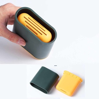 Chổi vệ sinh Silicon Có Hộp Đựng, cọ silicon vệ sinh bồn cầu toilet kích thước 9.8*4.3*36.5cm Mã: A3