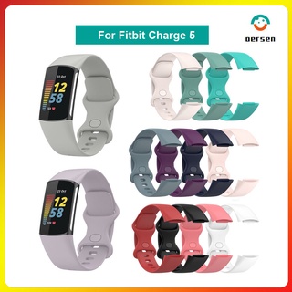 Dây đeo đồng hồ thể thao cho Fitbit Charge 5 6 Dây đeo đồng hồ thông minh Dây đeo cổ tay Silicon cao cấp Theo dõi sức khỏe