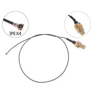 【 3C 】 1PC IPX IPEX U.FL sang RP-SMA Nữ Pigtail Ăng-ten vách ngăn Cáp WiFi cho Bộ chuyển đổi thẻ định tuyến WiFi