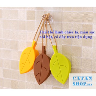 Nút silicon chống va chạm cửa Hình Chiếc Lá, tránh kẹt tay, an toàn cho bé  (Màu Giao Ngẫu Nhiên) GD344-CVCLa