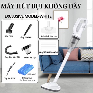 Máy Hút Bụi Không Dây Cầm Tay Đa Chức Năng - Có Thể Hút Bụi Trên Ô Tô,Và Nhà,Công Suất Lớn Làm Sạch Mọi Ngóc Ngách Ver5