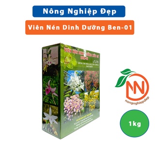 Viên Nén Dinh Dưỡng Ben 01 | Phân Bón Hữu Cơ Hùng Nguyễn Dành Cho Hoa Lan, Bonsai, Cây kiểng, Rau Sạch