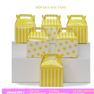 Hộp quà sinh nhật nhiều màu SET 6 cái