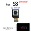 Iris Mặt Trước Mặt Selfie Lưng Camera Chính Cáp Mềm Cho Samsung Galaxy S8 Plus G950 G955 Thay Thế Các Bộ Phận