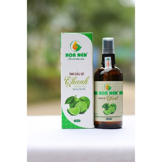 Tinh dầu Xịt Chanh 100ml - Hoa Nén - Hương thơm mát, khử mùi, ẩm mốc, đuổi muỗi, côn trùng