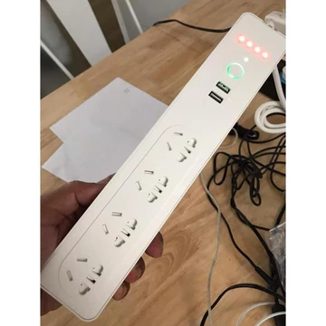 Ổ Cắm Thông Minh Ổ Cắm 4 Cổng Kéo Dài Điều Khiển Qua Wifi Tuya Smart Ổ cắm WIFI