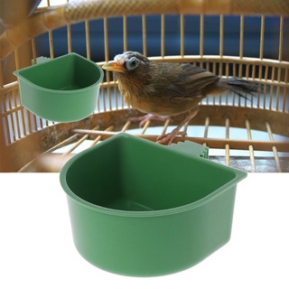 3 Cốc Uống / Muỗng Ăn Chim Nhựa Cho Chim Ăn Cốc Bồ Câu Bát Tưới Nước Đồ Cho Ăn