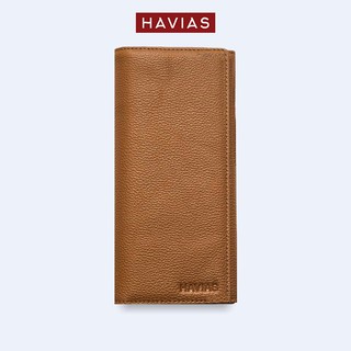 MIDAS HAVIAS ví dài unisex có ngăn khoá kéo da bê Calfskin nhập khẩu 100%