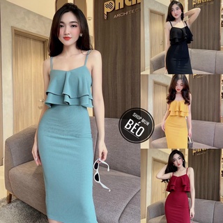 đầm body 2 dây bèo ngực giá tốt Tháng 5, 2024 | Mua ngay | Shopee ...