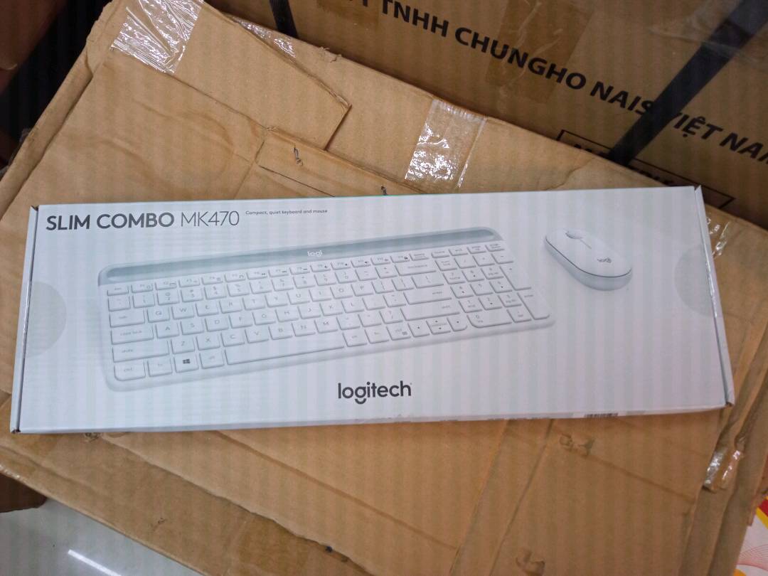 Bàn phím Logitech MK470 mỏng gọn