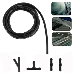 Ống Cao Su 2M Kèm 4 Đầu Nối Cho Máy Bơm Nước Rửa Kính Chắn Gió
