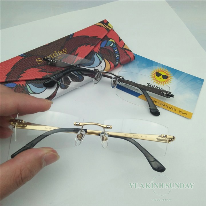 Gọng kính cận titanium sunday TT05