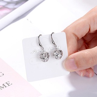 Bông tai trái tim lồng đá BHBT362