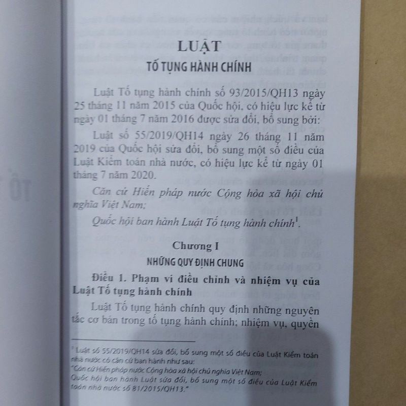 Ảnh Sách - Luật Tố tụng hành chính (NXB Lao động) 1