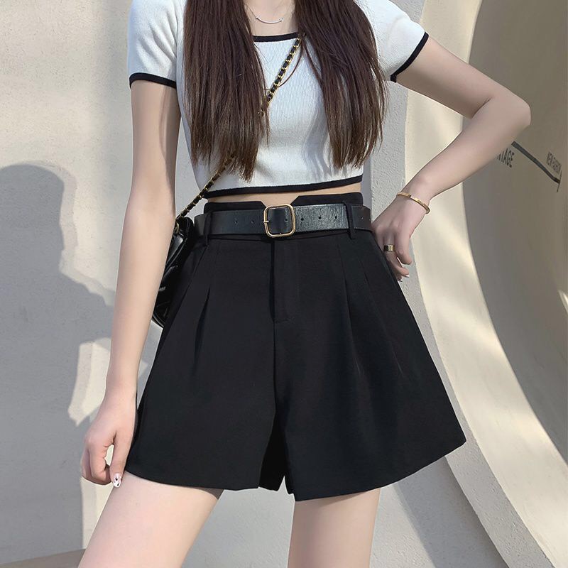 Ảnh Quần short nữ silive quần đùi nữ cạp cao phong cách trẻ trung 3