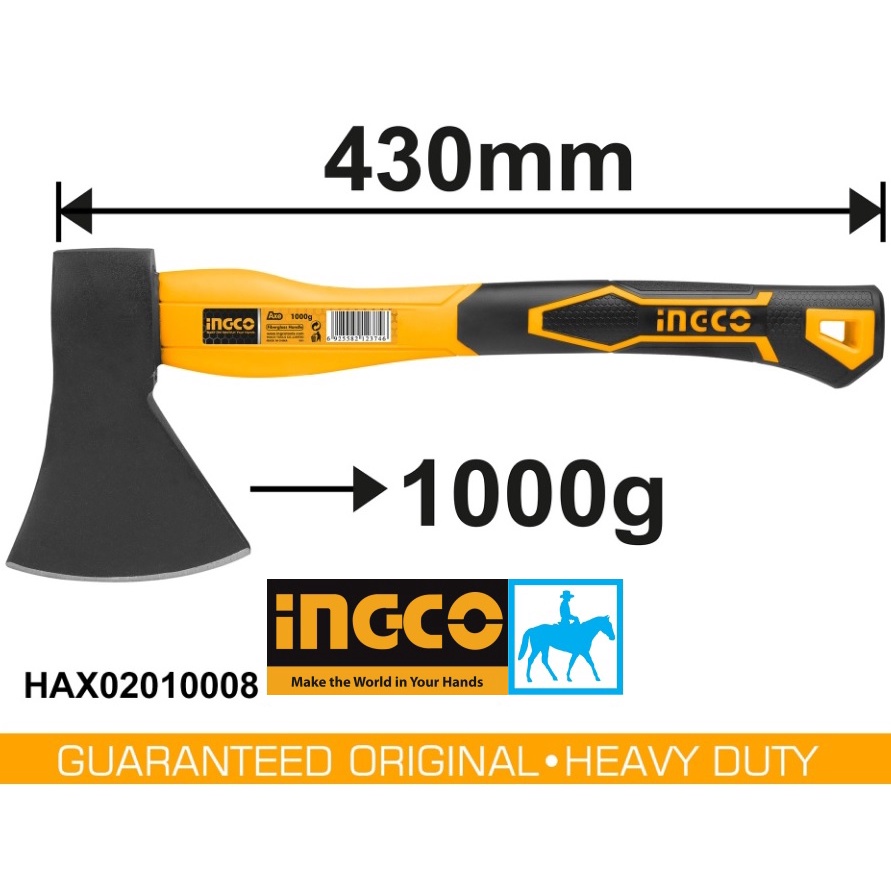INGCO Búa Rìu Cán Nhựa Lõi Thép 1250g Dài 70cm HAX02012508 THT7812506 ...