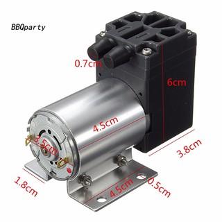 Máy hút chân không hút áp suất âm Mini ZXA _ DC 12V 5L / phút 120kpa có giá đỡ