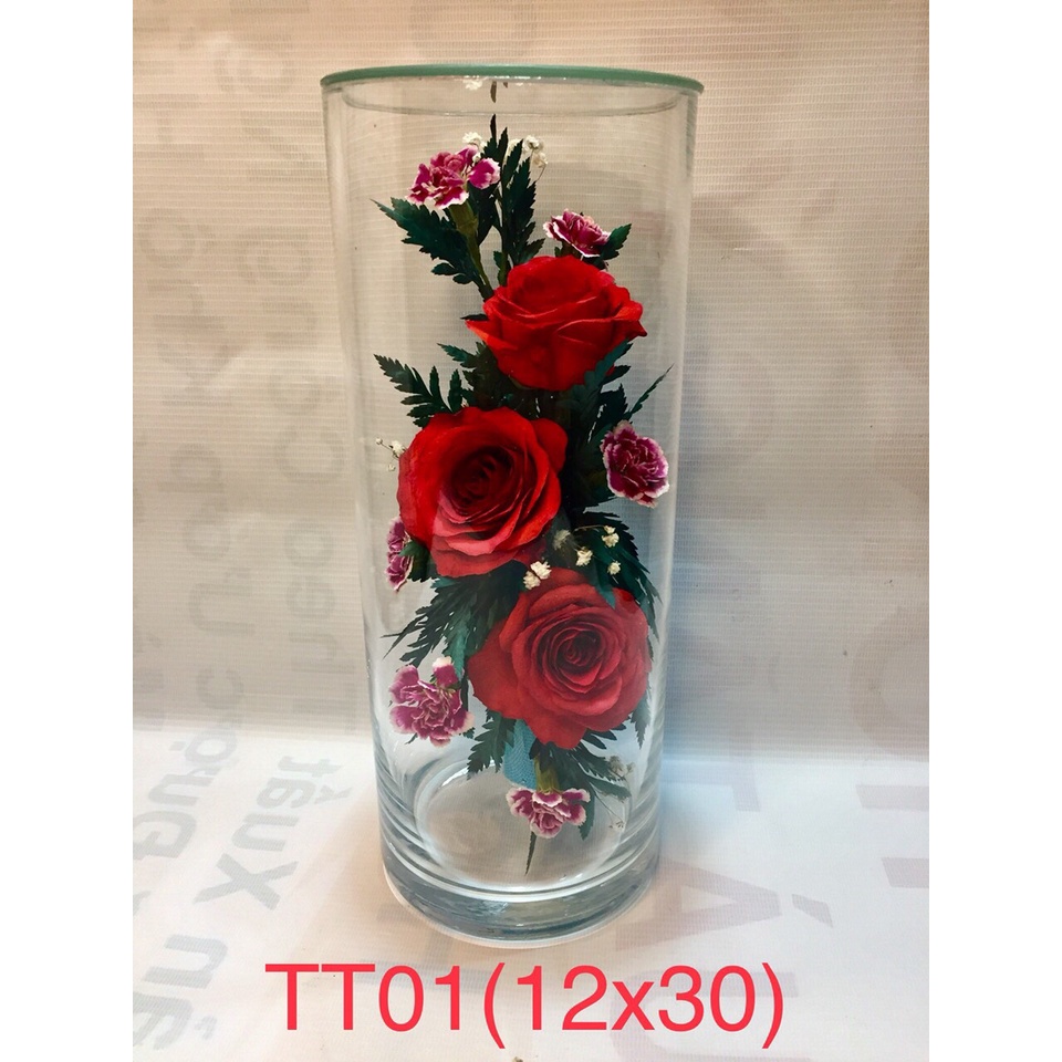 Hoa hồng tươi bất tử TT01 (12*30) | Shopee Việt Nam