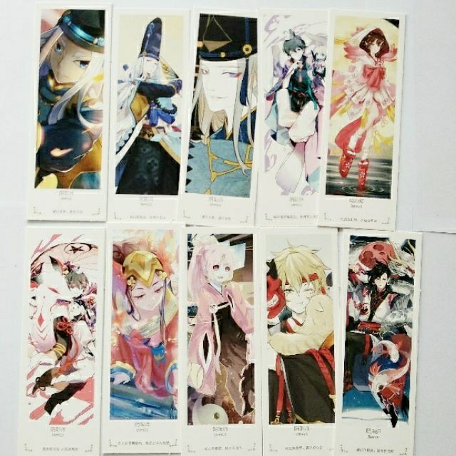 Bookmark Âm Dương Sư hộp 36 tấm