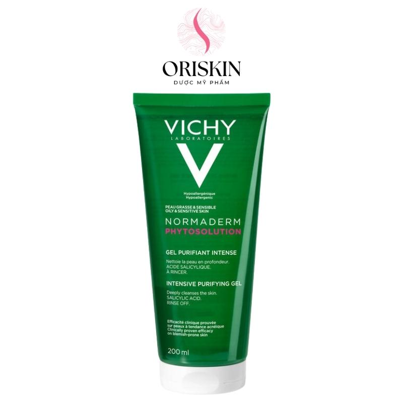 Ảnh Vichy Sữa Rửa Mặt Dạng Gel Giúp Làm Sạch Sâu Và Giảm Bã Nhờn Trên Da Normaderm Phytosolution Intensive 2