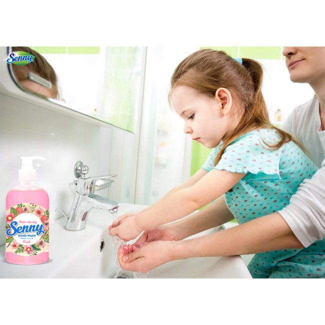 Ảnh Nước rửa tay Senny hương hoa quả 500ml 2