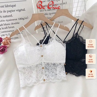 Áo Bra Nữ ren 4 khuy gợi cảm tôn vòng một sexy quyến rũ  BRA B610 BC_CHIC LINGERIE