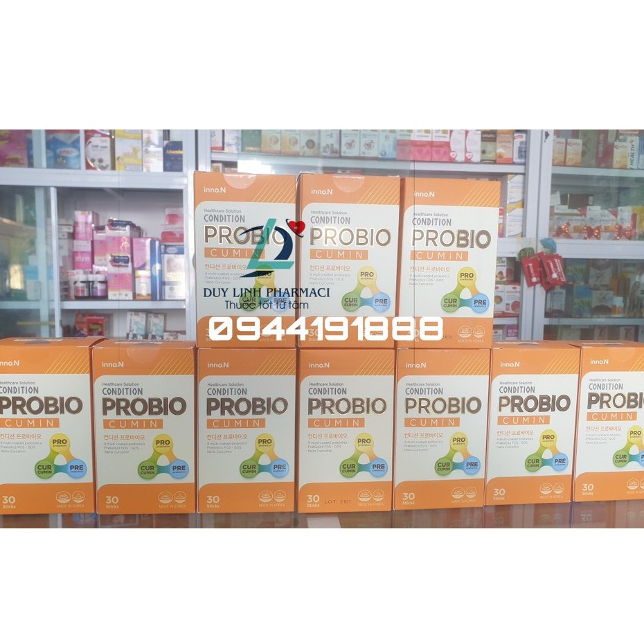Men Condition Probio Cumin – Bổ Sung Lợi Khuẩn, Tăng Sức Đề Kháng, Tăng ...