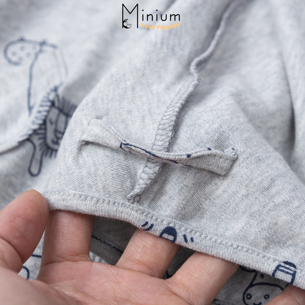 Áo choàng chống nắng bé trai, bé gái 0-6 tuổi Miniumbaby kiểu cánh dơi chất cotton form rộng