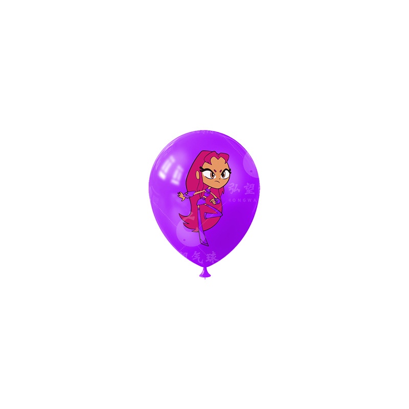 BH2 Teen Titans Go Theme 12 inch bong bóng cao su 12 CÁI trang trí tiệc sinh nhật bố trí không gian cung cấp HB2