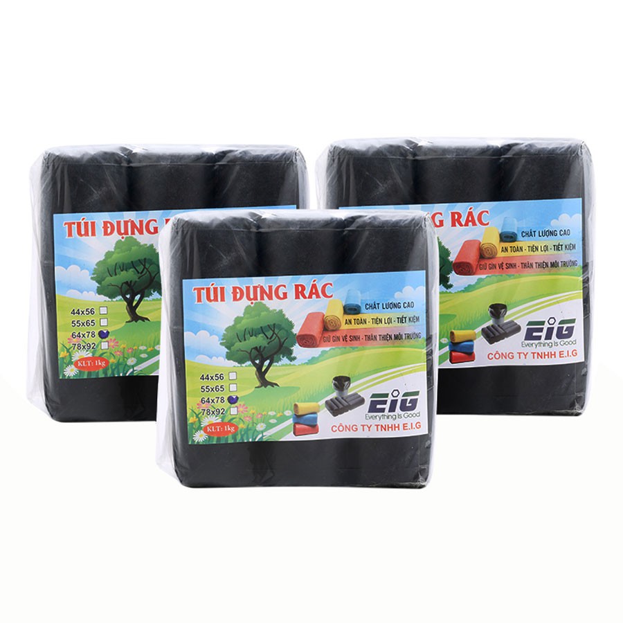 Túi Rác Nts Không Lõi Đáy Túm Commercial Product Đặc Đại 78X92Cm - Đen ...