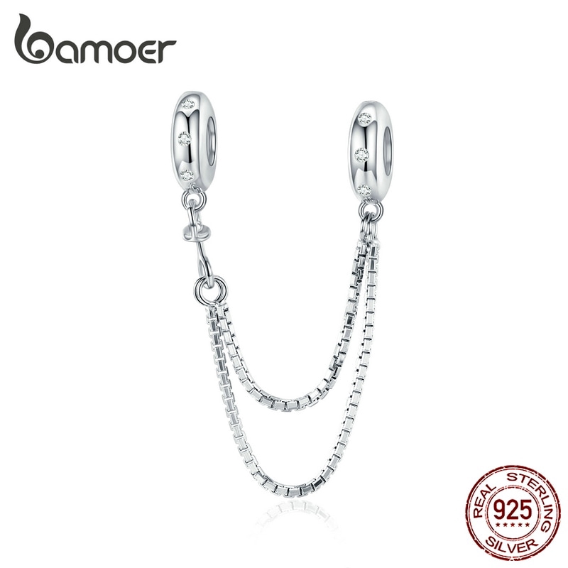 Hạt Trang Sức Bamoer SCC1419 Bạc 925 Làm Vòng Đeo Tay Xinh Xắn