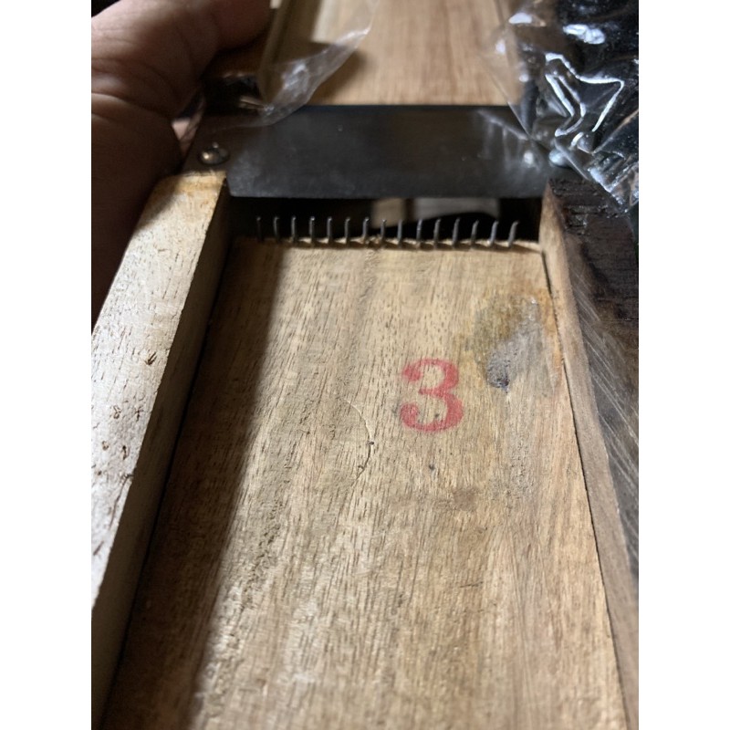 DAO BÀO SỢI CỦ QUẢ BẰNG GỖ ĐỦ SỐ TỪ SỐ 1=>SỐ 8