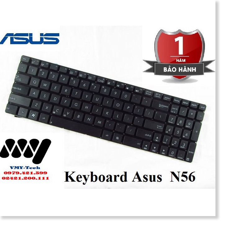 Bàn phím laptop Asus N56V N56VB N56VJ N56VM N56VZ | Shopee Việt Nam