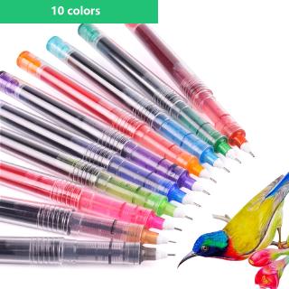 Bút gel 10 màu ngòi 0.5mm chất lượng