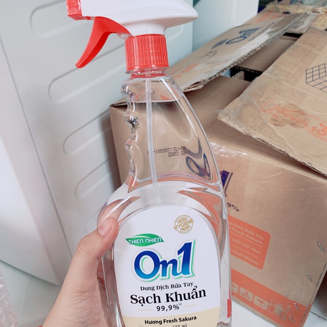 Chai xịt sạch khuẩn 650ml On1 | Shopee Việt Nam