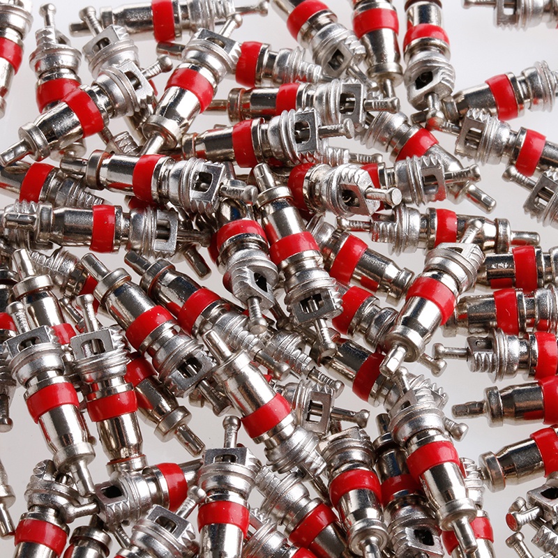 Pealike 100 Chiếc Bộ Xe Tải Thay Thế Lốp Lốp Cho Van Thân Lõi Phần Mới