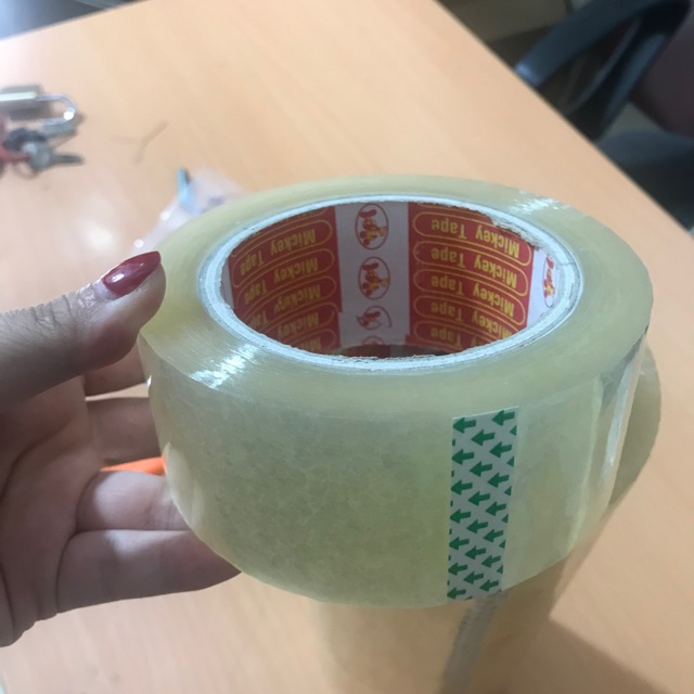Băng dính trong 1 mặt dán siêu chắc bản to 5cm | Shopee Việt Nam