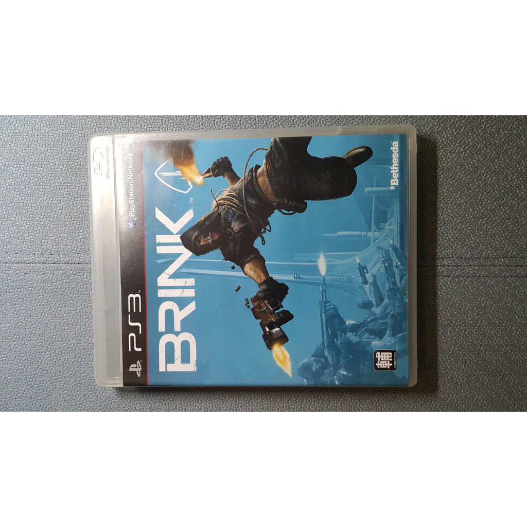 Jeu PS3 Brink - Occasion Bon état - Version Allemande - EAN 0093155124448