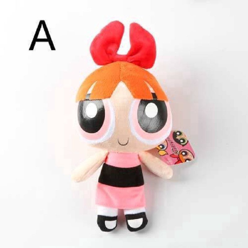 20cm The Powerpuff Girls Network Đồ chơi nhồi bông Búp bê sang trọng Bong bóng Hoa Buttercup Đồ chơi
