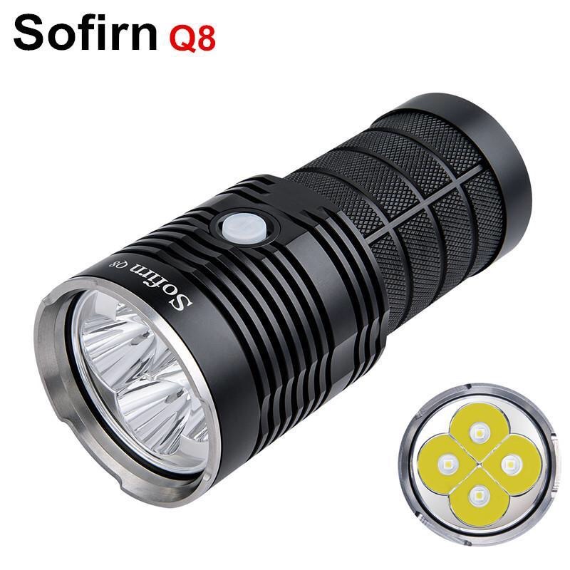 Đèn Pin Sofirn BLF Q8 4 Led XPL HI 5000lm Siêu Sáng Chiếu Xa 550m
