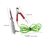 KIKIN Ô Tô Mạch Kiểm Tra Ánh Sáng Bút Chì Điện Thăm Dò Xe Tải 6V 12V 24V Dụng Cụ