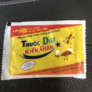 Combo 10 gói diệt kiến gián tận gốc thuốc diệt kiến sinh học trừ tận gốc kiến chúa