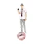 HT3 15CM Haikyuu Anime Nhân Vật Hành Động Mô Hình Đồ Chơi Acrylic Bộ Sưu Tập Lưu Niệm Trang Trí Hinata Shoyo Tsukishima Đạo Cụ TH3